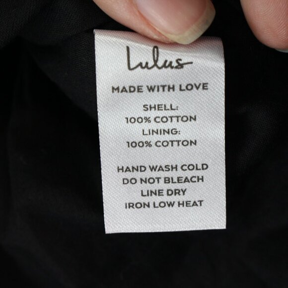 Lulus Got‎ it Like That Drawstring Ruched Mini Skirt Black Size S - Picture 5 of 9